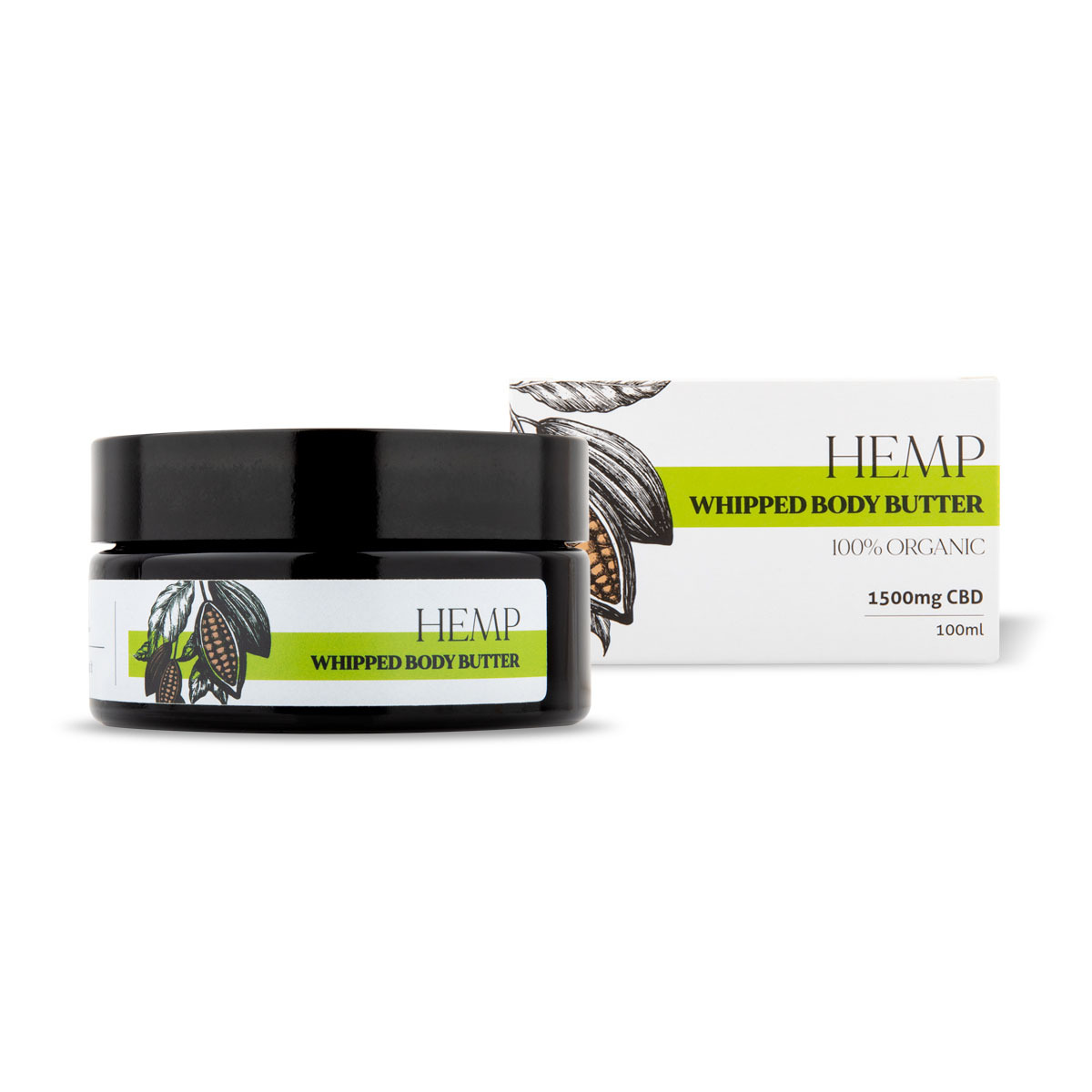 Endoca Hemp Whipped Body Butter 1500mg CBD Endoca Hemp Whipped Body Butter 1500mg CBD