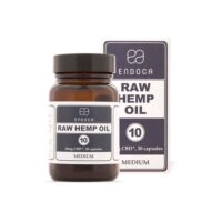 Endoca Raw CBD CBDA Hemp Oil Capsules 300mg 30ct