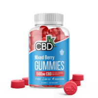 CBDfx CBD Gummies Mixed Berry 1500mg 60ct