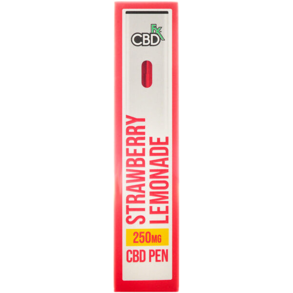 CBDfx CBD Vape Pen Strawberry Lemonade 250mg