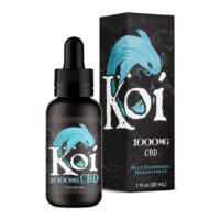 Koi CBD Vape Juice Blue Raspberry Dragon Fruit 1000mg 30ml