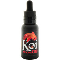 Koi CBD Vape Juice Strawberry Milkshake 1000mg 30ml