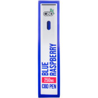 CBDfx CBD Vape Pen Blue Raspberry 250mg