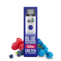 CBDfx CBD Vape Pen Blue Raspberry 500mg