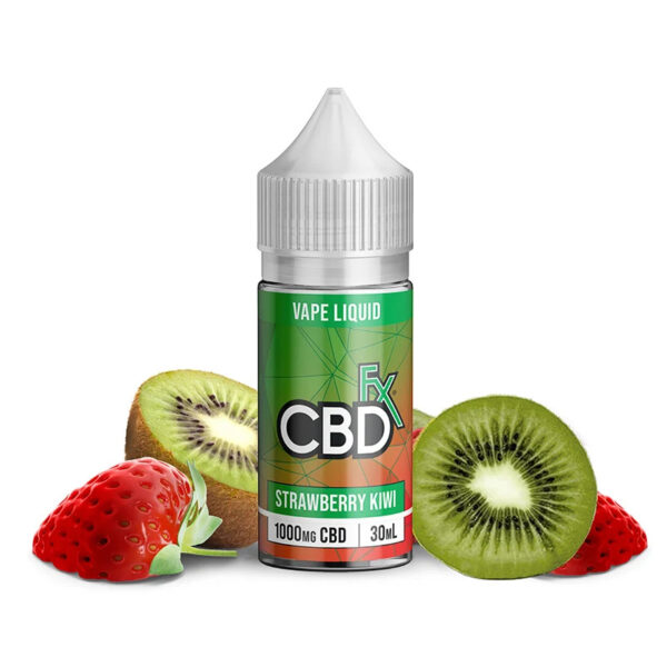 CBDfx Vape Juice Strawberry Kiwi 1000mg 30ml