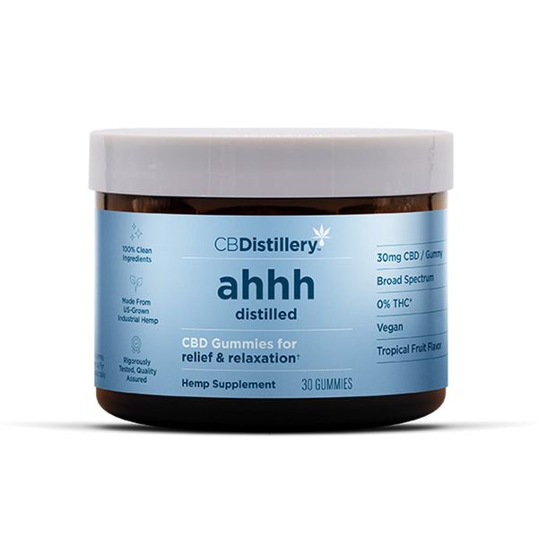 CBDistillery Broad Spectrum CBD Gummies 30mg 30ct