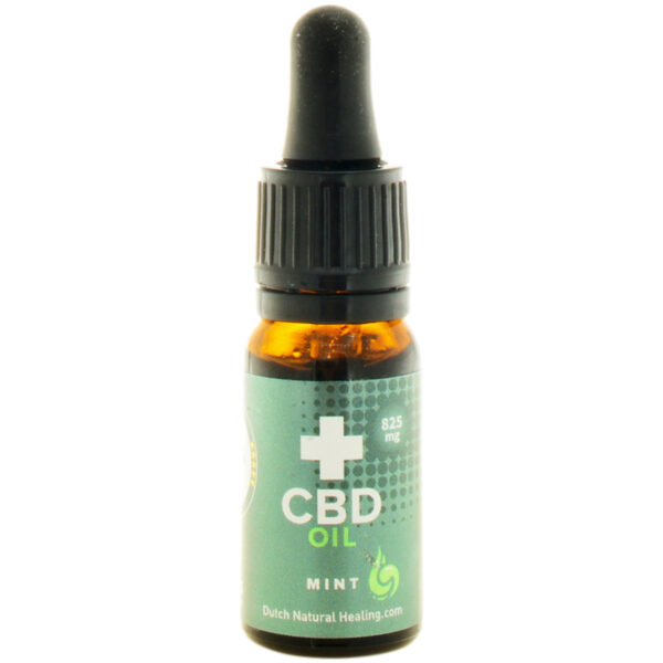 Dutch Natural Healing CBD Oil 825mg 10ml Mint Flavored