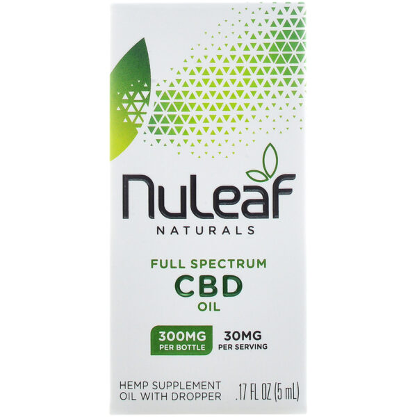 NuLeaf Naturals 300mg Full Spectrum CBD Hemp Oil