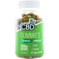 CBDfx CBD Gummies with Turmeric and Spirulina 1500mg 60ct