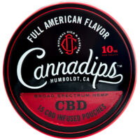 Cannadips American Spice CBD Pouches