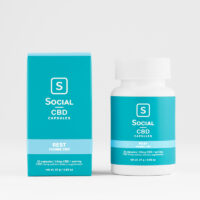 Social CBD Rest Gel Capsules