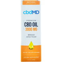 cbdMD Broad Spectrum CBD Oil 3000mg 30ml