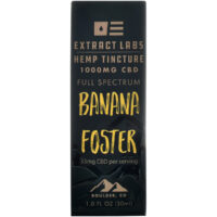 Extract Labs Banana Foster Full Spectrum CBD Tincture 1000mg 30ml