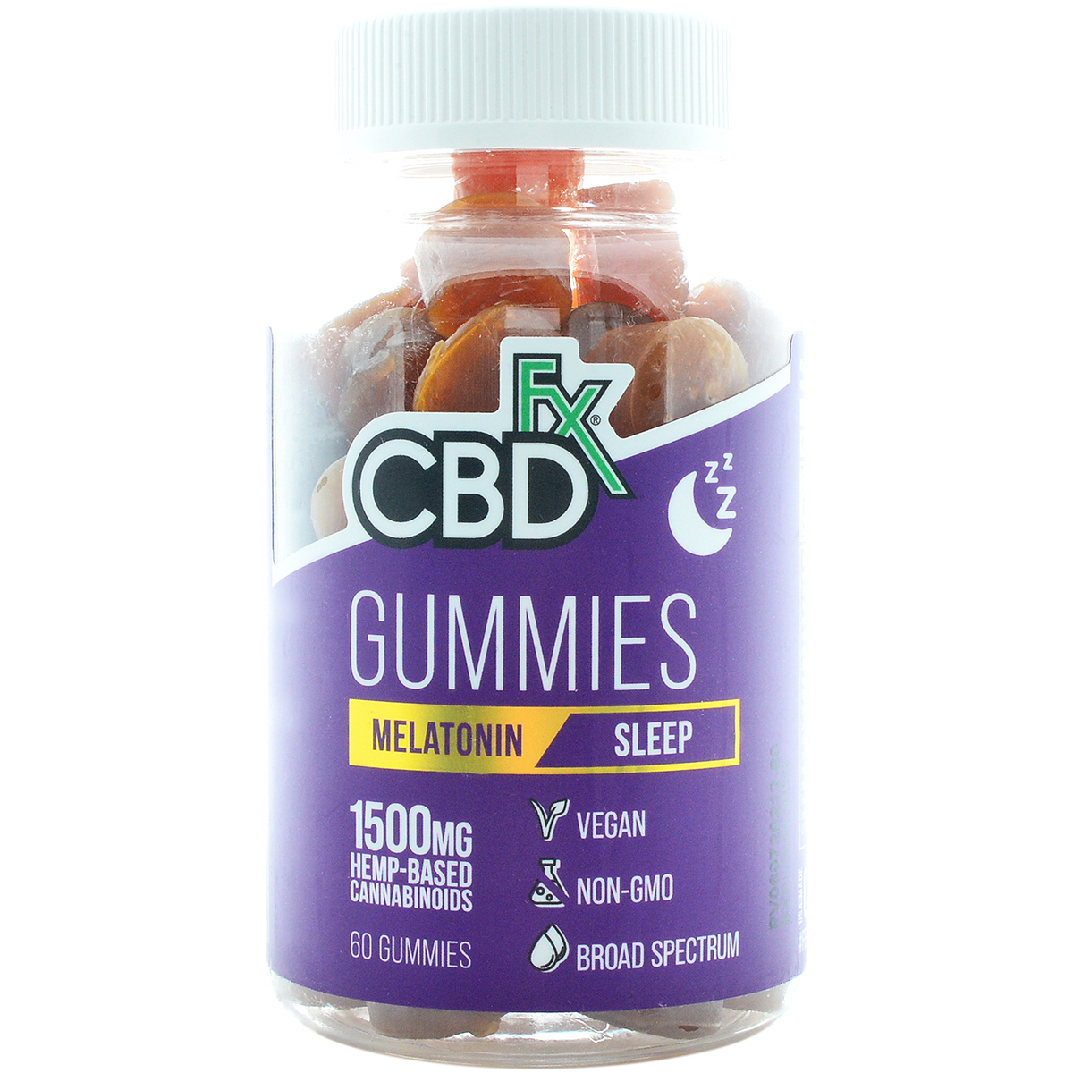 100 Count CBD Sleep Gummies - CBD244 - Wholesale Hemp Bombs