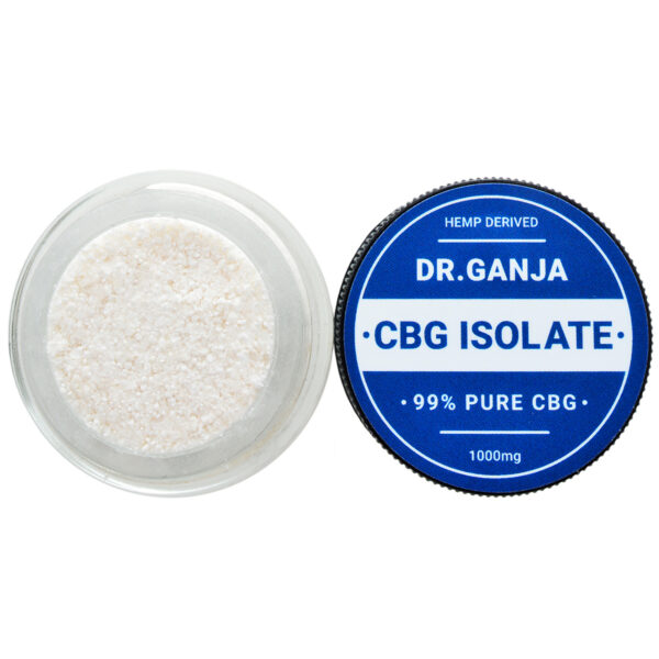 99% Pure CBG Isolate Powder Derived from Hemp