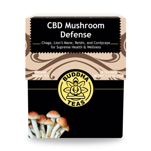 Buddha Teas CBD Mushroom Defense Tea