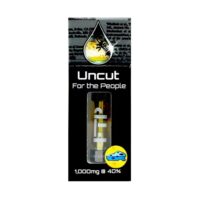 CBD For The People Uncut 40% CBD Wax Cartridge Blue Cheddar 1g