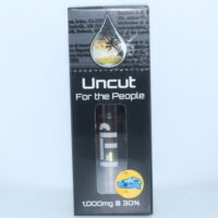 CBD For The People Uncut CBD Wax Cartridge Blue Cheddar 1000mg 30% CBD