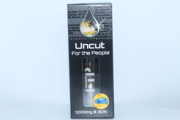 CBD For The People Uncut CBD Wax Cartridge Blue Cheddar 1000mg 30% CBD