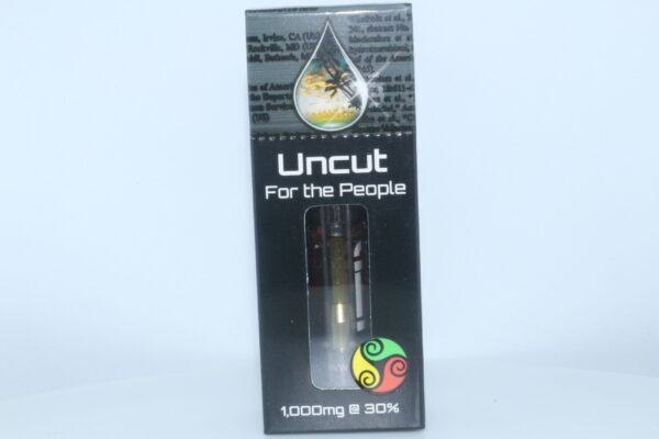 CBD For The People Uncut CBD Wax Cartridge Durban Sour 1000mg 30% CBD