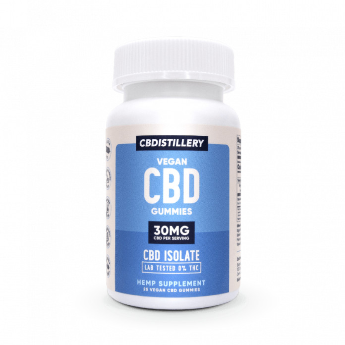 CBDistillery CBD Gummies 30mg CBD 25ct