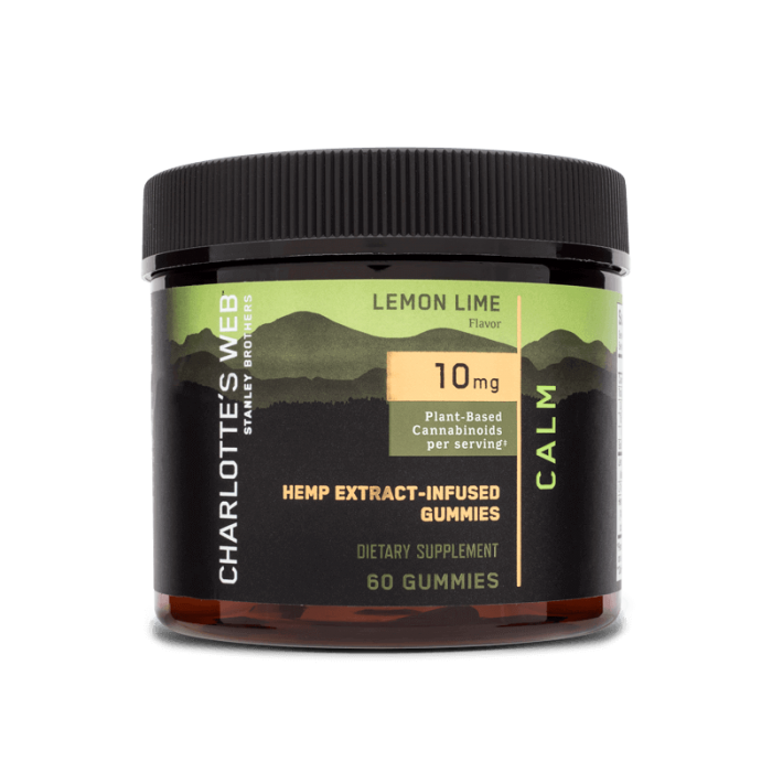 Charlotte’s Web CBD Gummies Calm 60ct - Hemp Extract Gummies
