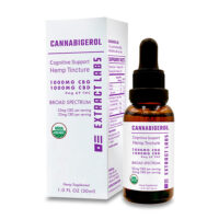 Extract Labs Broad Spectrum CBD CBG Tincture 2000mg 30ml