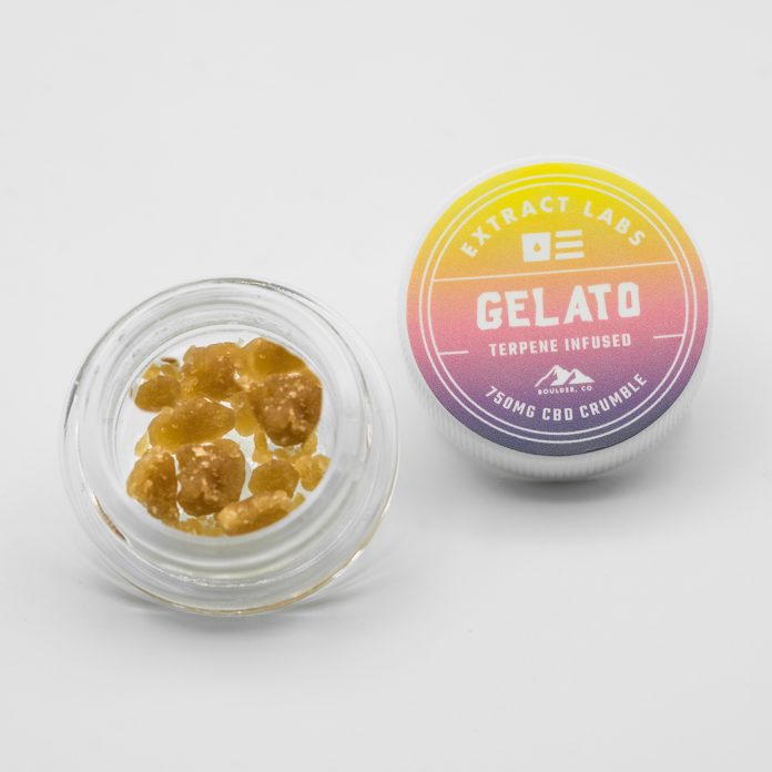 Extract Labs CBD Crumble Gelato