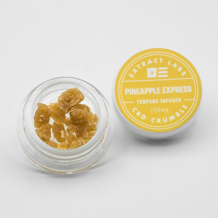 Extract Labs CBD Crumble Pineapple Express