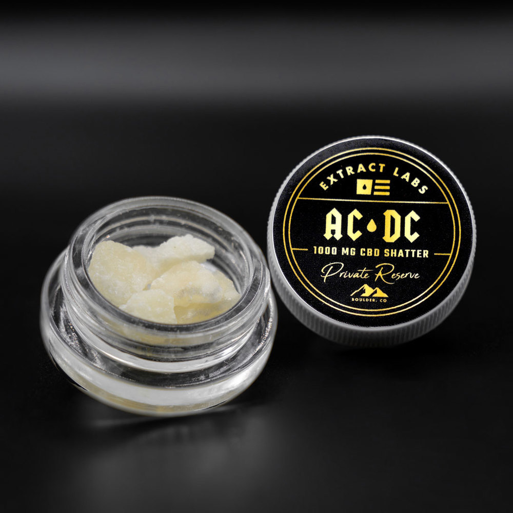 Buy Extract Labs Cbd Terpene Isolate Shatter Acdc Diesel