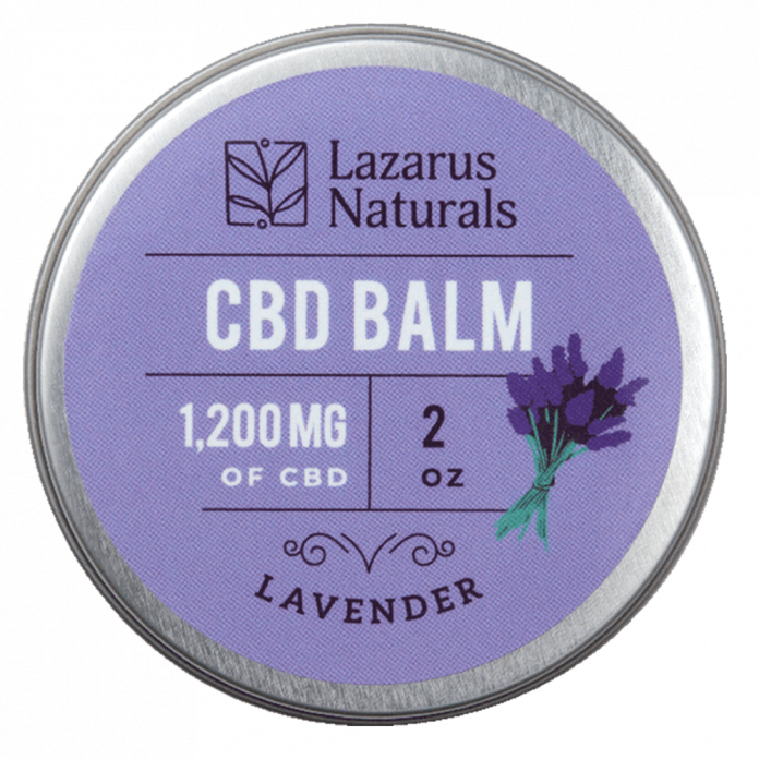 Lazarus Naturals Full Spectrum CBD Balm Lavender