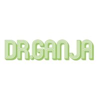 Dr.Ganja Sticker Small Green And White