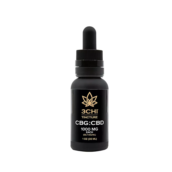 3Chi CBD & CBG Tincture 2000mg 30ml