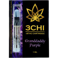 3Chi Delta 8 Vape Cartridge Granddaddy Purple 1ml