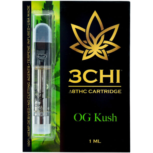 3Chi Delta 8 Vape Cartridge OG Kush 1ml