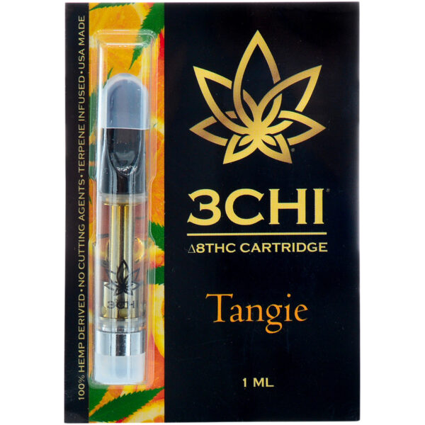 3Chi Delta 8 Vape Cartridge Tangie 1ml