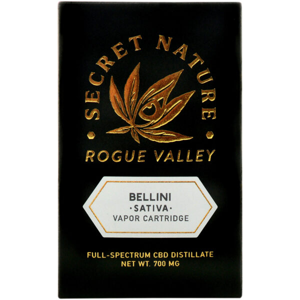 Secret Nature CBD Distillate Vape Cartridge Bellini