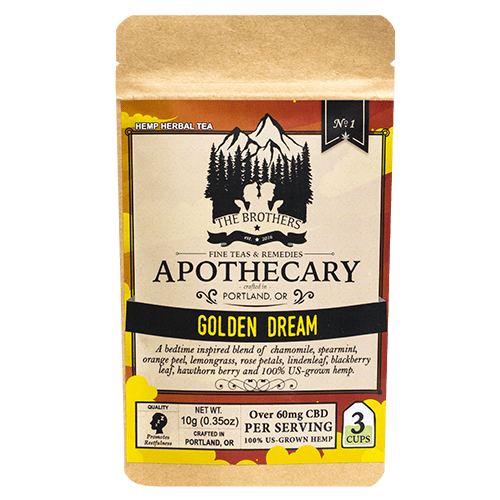 The Brothers Apothecary CBD Tea Golden Dream