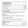 cbdMD Pet CBD Calming Chews 300mg 30ct Supplement Facts