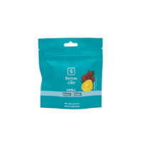 Social CBD Broad Spectrum Gummies Lemon Berry 125mg 10ct