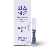 Tree Top Hemp Co Delta 8 Vape Cartridge Purple Punch 1ml