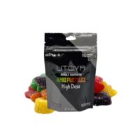 Utoya Delta 8 THC Jumbo Fruit Slice Gummies 100mg 5ct