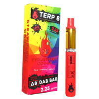 Terp 8 Delta 8 Live Resin Disposable Vape Pen Strawberry Cough 2.25g