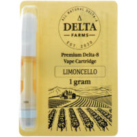Delta Farms Delta 8 Vape Cartridge Limoncello 1ml