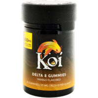 Koi CBD Delta 8 Gummies Mango 500mg 20ct