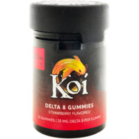 Koi CBD Delta 8 Gummies Strawberry 500mg 20ct