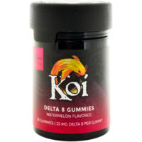 Koi Delta 8 Gummies Watermelon 500mg 20ct