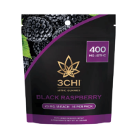 3Chi Delta 8 Gummies Black Raspberry 400mg 16ct