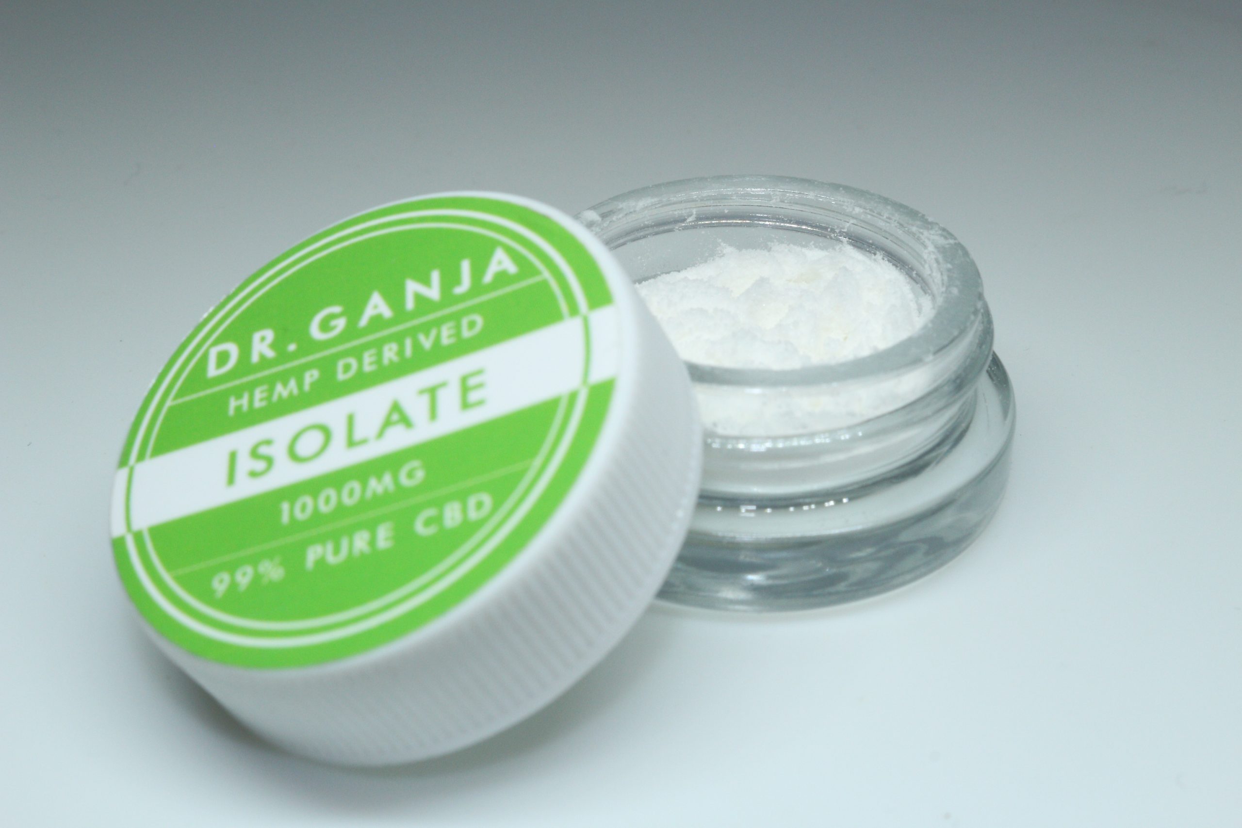 99% Pure CBD Isolate Powder Derived from Hemp 14 grams | Dr.Ganja