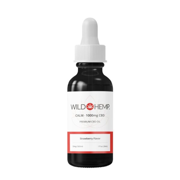 Wild Hemp Broad Spectrum CBD Tincture Calm 1000mg 30ml